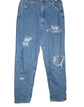Lee Original Jeans Women&#39;s Size 28  Mom Denim Vintage 90s USA Destroyed ... - £14.10 GBP