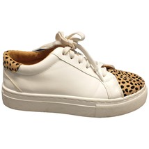 Altar&#39;d State Sneakers Shoes Womens 6.5 White Animal Print Rubber Sole L... - $25.69