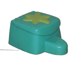 Hasbro Littlest Pet Shop Replacement 2&quot; Aqua Green  Litter Box Accessory LPS - £7.79 GBP