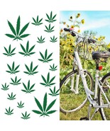 set of 22 fun decorative stickers for bicycle, weed bike decals - $14.37 CAD