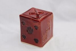 Pet Urn Dog  Ceramic  4 x 4 x 4-3/4" - $16.65