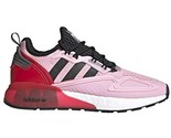 adidas Men&#39;s Ninja ZX 2K Boost Shoes FZ0454 Pink/Core Black/Scarlet  Siz... - £76.88 GBP