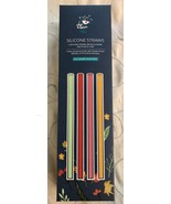 Chic &amp; Tonic Silicone Reusable Drinking Straws - £15.38 GBP