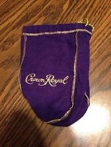 Crown Royal Bag Purple 1.75L Cotton Felt Drawstring Many Available - $2.49