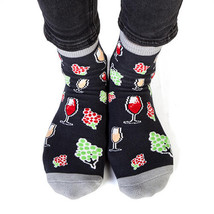Feet Speak Socks - Wine - $16.52