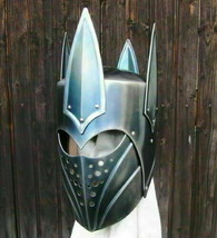 Medieval Fantasy Helmet Great Halloween Helmet 18 Gauge Metal Antique Helmet - $182.31