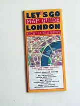 &quot;Let&#39;s Go Map Guide London&quot; First Edition 1996 - £7.15 GBP