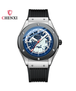 Fashion Sport Watches for Mens World Map Dial Waterproof Date Luminous Hands - $40.43