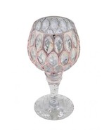 New Glaskelch, Pink/Silver, Handmade, Hand Blown, ? 10,5 CM / Height: 20 - £24.22 GBP