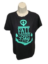 2001 Fall Out Boy Womens Medium Black TShirt - £15.64 GBP