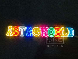 Astrowolrd | Led Neon Sign - £235.81 GBP+