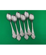 Set 6 Franciscan TALLAHASSEE Stainless Steel TEASPOONS 7&quot; made in Holland - $149.99