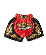 S KIDS Muay Thai Boxing Shorts Pants MMA Kickboxing unisex red Sport MUAY42 - $341.93 MXN