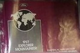1997 Ford Esploratore Mercury Alpinista Elettrico Cavi Schema Manuale Evtm Bad - £47.77 GBP