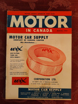Rare Motor In Canada Car Magazine March 1959 - £12.81 GBP