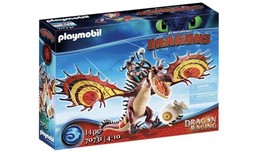 Playmobil How to Train your Dragon Racing: Snotlout and Hookfang - £42.91 GBP