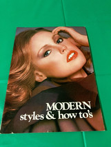 Hairdresser stylist 1977 magazine publication Modern styles and how to&#39;s - $19.75