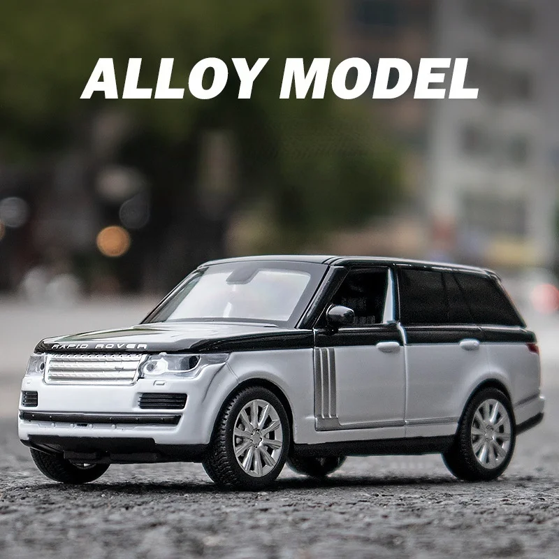 Play 1:32 Diecast Range Rover Sports SUV Alloy Car Model Metal Off-road Vehicles - £26.01 GBP