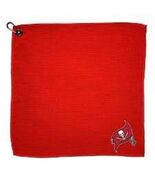 Tampa Bay Buccaneers NFL 15 X 15&quot; Microfiber Waffle Golf Towel w/ Carabi... - €18,59 EUR