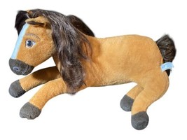 Dreamworks Spirit Horse Plush Large 22&quot; Lying Down Riding Free - $16.82