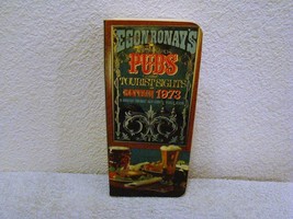 Vintage 1973 Egon Ronay&#39;s Pubs and Tourist Sights in Britain 1973 Paperback Book - £15.94 GBP