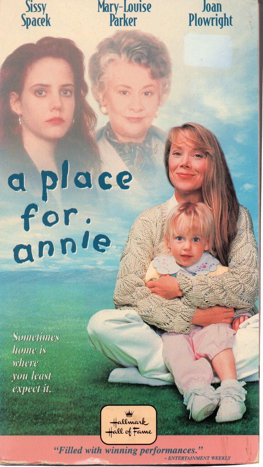 Primary image for PLACE for ANNIE (vhs) Sissy Spacek, Hallmark TV movie, deleted title not on dvd