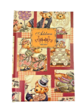 Address Book Teddy Bear Wedding 48 Pages by Gold Tiger Model 1123 Glitte... - $22.23
