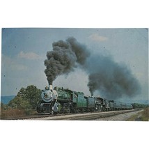 Vintage Postcard, Virginian, Southern Railway 722 Savannah &amp; Atlanta Pacific 750 - £7.80 GBP