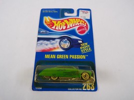 Van / Sports Car / Hot Wheels Mean Green Passion #263 12356 #H23 - £10.95 GBP