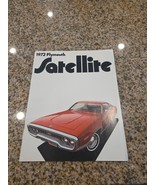 1972 Plymouth Satellite Road Runner Sales Brochure Booklet Old Catalog O... - $9.49 CAD