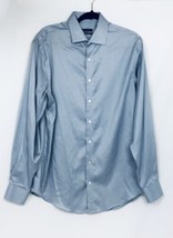 Kenneth Cole New York Men&#39;s LS Button Down Shirt Size 16 -34/35 Non Iron - £13.64 GBP