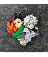Hunter x Hunter - Gon and Killua Large Enamel Pin Bag Lapel, Lanyard Col... - $19.48 CAD