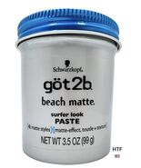 Schwarzkopf Got2B Beach Matte Surfer Look Paste 3.5 oz - $455.46 MXN