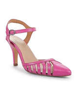 Kaleidoscope Rosa Fucsia Zapatos de Salón Cuero GB 6 (F155) - £23.80 GBP