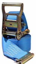 10 Pack 2 in x 20 ft Van Ratchet Strap Logistic E-Track w/Spring E - £90.61 GBP