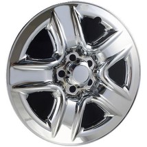 One Single Fits 2006-2012 Toyota RAV4 IMP-73X 17&quot; 5 Spoke Chrome Wheel Skin New - £23.59 GBP