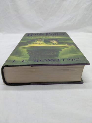 Harry Potter And The Half-Blood Prince 1st Edition With Error Hardcover Novel  Item image 4