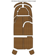 2022 Boston Whaler 130 SS Swim Platform Cockpit Pad Boat EVA Foam Teak Floor Mat - £637.20 GBP