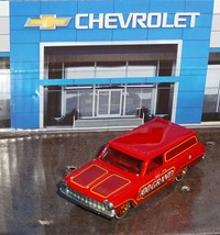 Hot Wheels 1 Loose Car &#39;64 Chevy Nova Delivery Wagon Red w/ Real Riders - £6.27 GBP