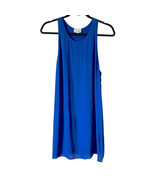 Wilfred Free Aritzia Blue Shift Dress Tank Sleeveless Blue Pockets Size ... - £17.18 GBP