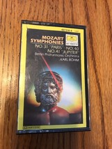 Mozart: Symphonies Nos.31,40 &amp; 41 Karl Bohm Cassette Ships N 24h - £120.01 GBP