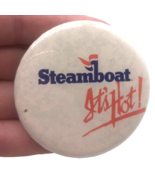 Vtg Steamboat It&#39;s Hot Pin 70s 80s Collectible Hot Springs ? - €8,20 EUR