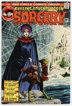 Chilling Adventures in Sorcery 5 VFNM 9.0 Bronze Age Red Circle 1974 Last Issue - £17.40 GBP