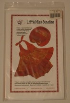 Little Miss Sunshine Sewing Pattern  Uncut Patterns by Annie - $4.99