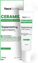 Ceramide Eye Cream, Replenishing  Reduces Puffiness + Dark Circles - 15ml - $8.00