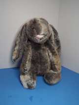 Jellycat London Woodland Bashful Floppy Bunny Soft Plush 15&quot; Brown Gray (f) - £26.10 GBP