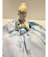 Antique China Pincushion/ Half Doll 2 3/4 in. Germany - $25.33 CAD