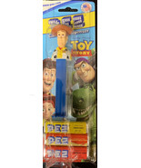 WOODY PEZ Disney Pixar  - Candy &amp; Dispenser TOY STORY - $129.43 MXN