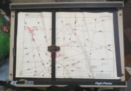Vintage ATC Flight Plotter Desk System with one map - $186.99