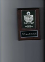 Yankee Stadium Plaque Baseball New York Yankees Ny Mlb - $3.95